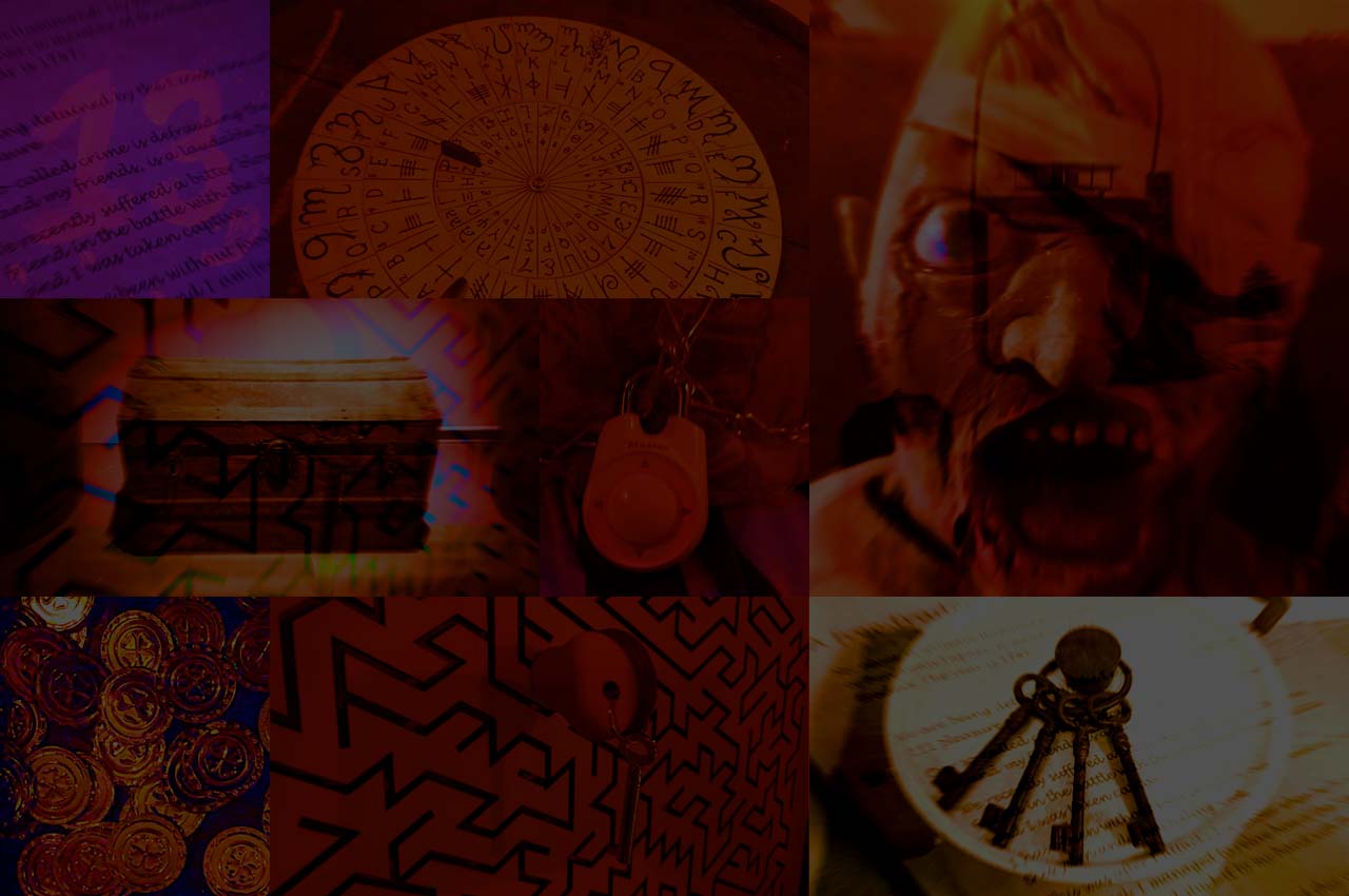 escape room in hastings - game content and clues
